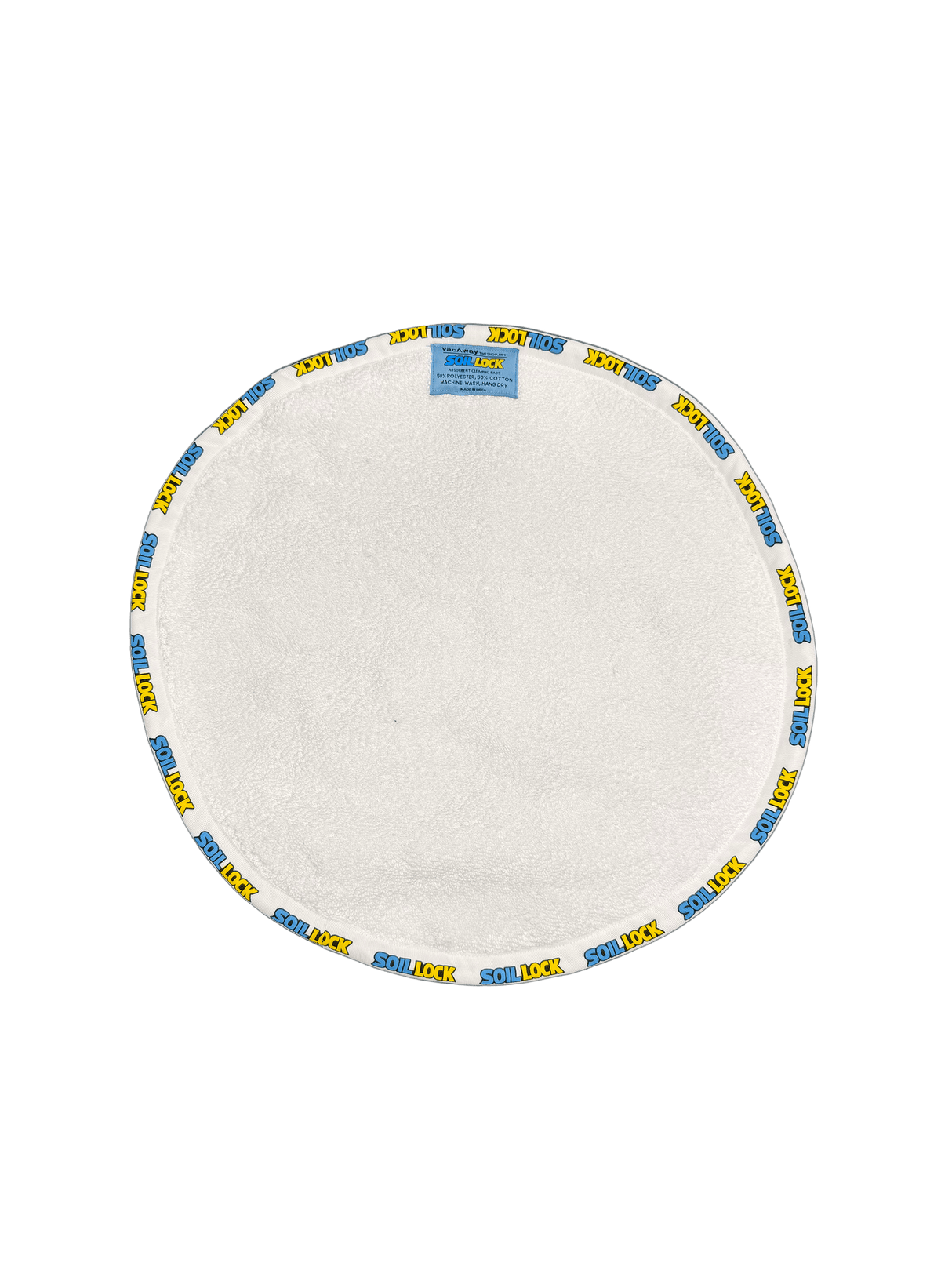 Soil Lock Absorbing Cotton & Premium Poly Blend Bonnet Pads (10 Pack)
