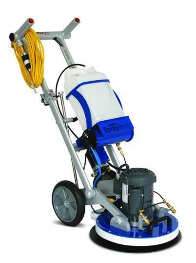 HOS Orbot Orbital Floor Machine with SprayBorg TMF Store