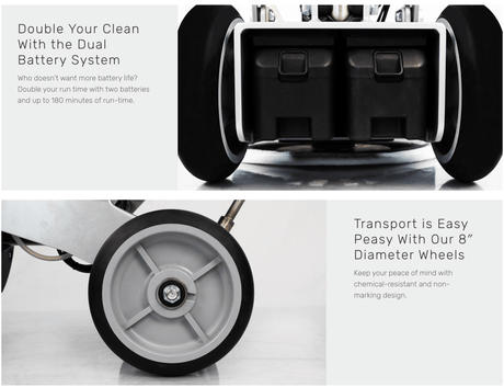 14" Orbot Lio Cordless Hybrid Orbital Machine TMF Store