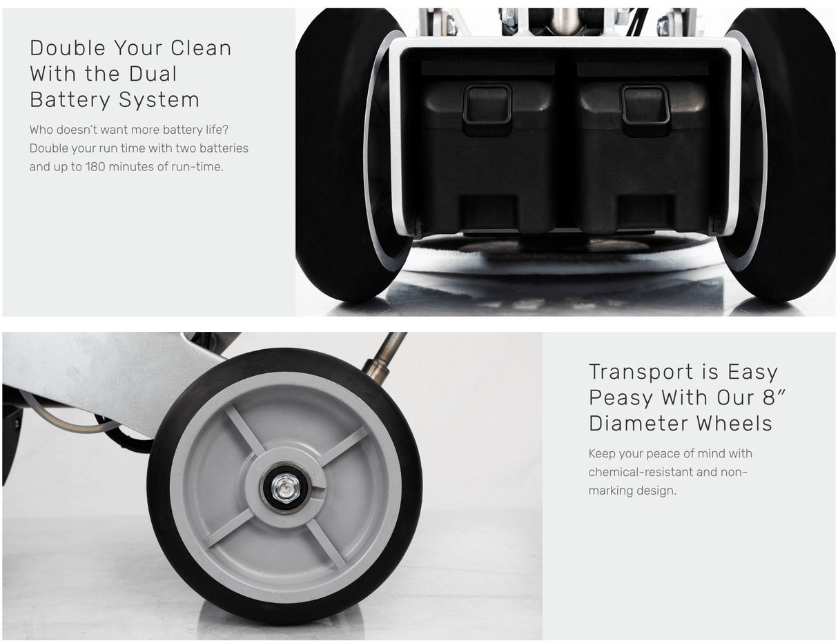 14" Orbot Lio Cordless Hybrid Orbital Machine TMF Store
