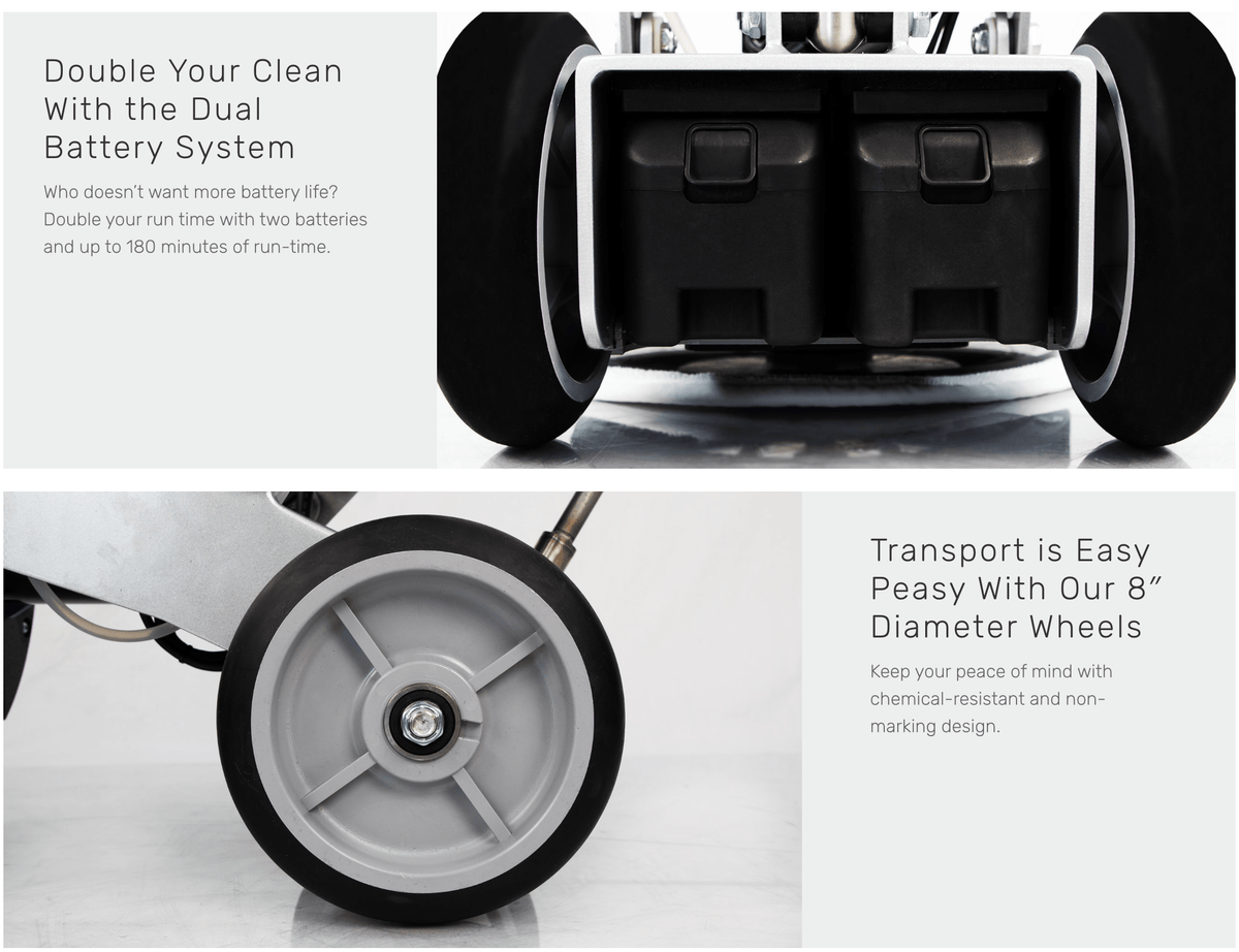 14" Orbot Lio Cordless Hybrid Orbital Machine TMF Store