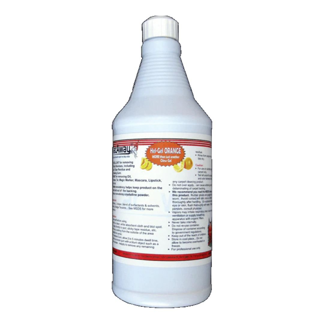 Hel Gel Orange Professional Sticky Residue, Grease & Gum Remover