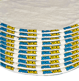 Soil Lock Absorbing Cotton & Premium Poly Blend Bonnet Pads (10 Pack)