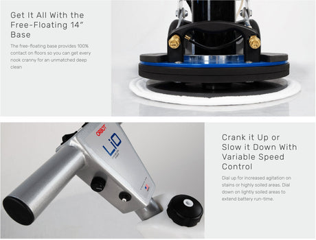 Orbot Lio features: handle and pad driver
